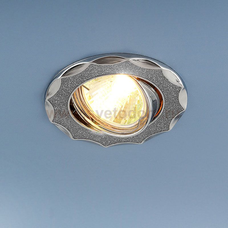 Точечный светильник 612 MR16 SL серебряный блеск/хром Elektrostandard