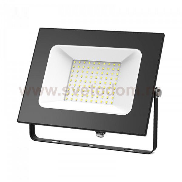 Прожектор Gauss Elementary 100W 7200lm 6500К 175-265V IP65 PROMO черный LED (613100100P)