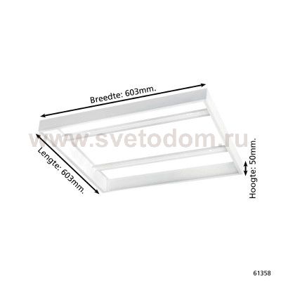 Рама для накладного светильника Eglo 61358 SALOBRENA 1