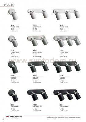 Спот Nowodvorski EYE SPOT SILVER I 6138