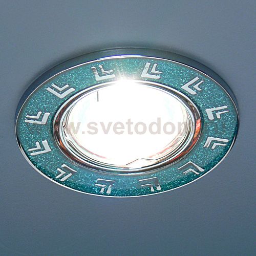 Светильник Elektrostandard 613A BL синий блеск/хром 