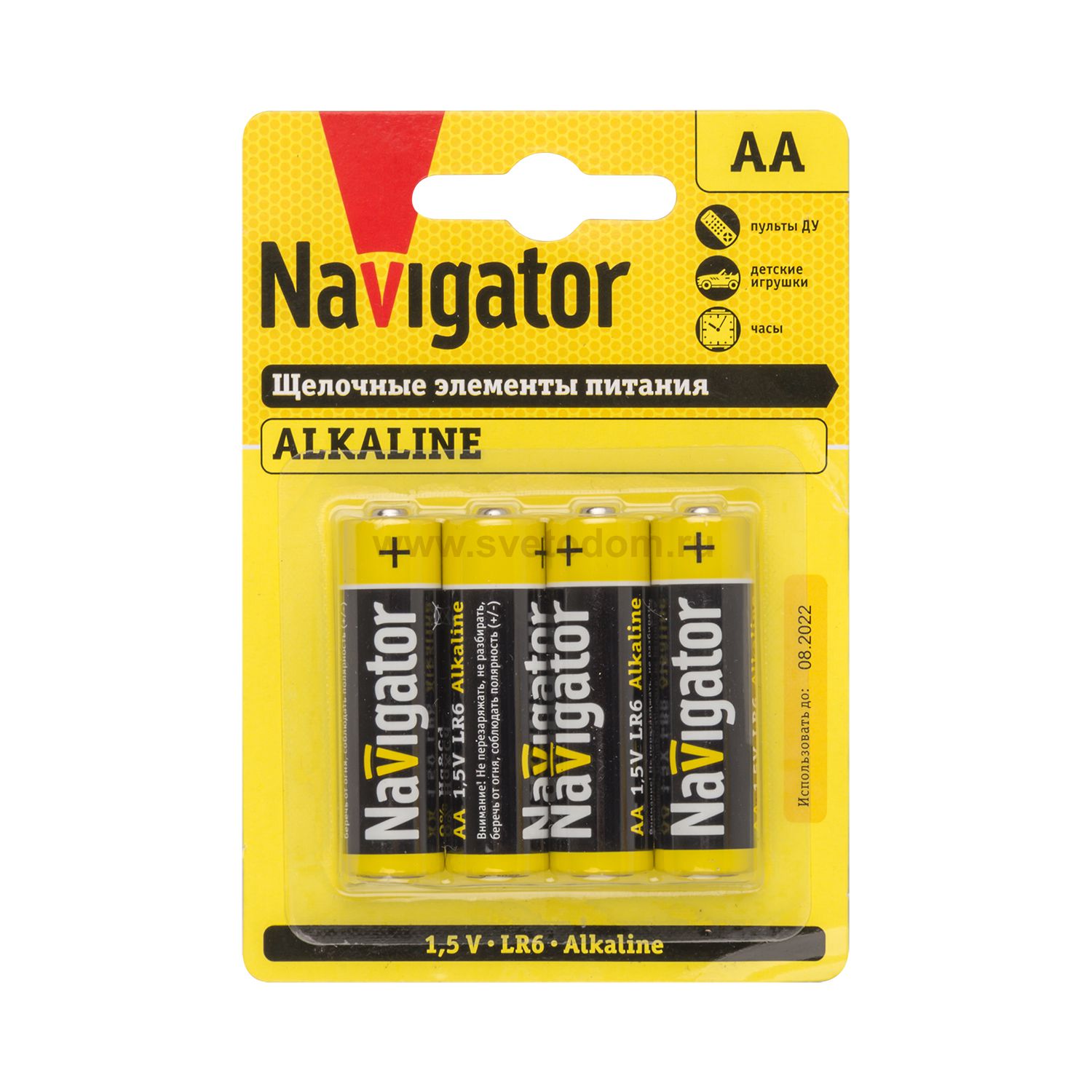 Элемент питания Navigator 61 463 NBT-NPE-LR6-BP4