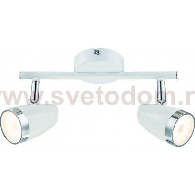 Светильник настенно-потолочный спот Rivoli Kelly 6155-702 светодиодный LED 2 х 4 Вт 3200К поворотный