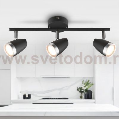Светильник настенно-потолочный спот Rivoli Joyce 6156-703 светодиодный LED 3 х 4 Вт 3200К поворотный