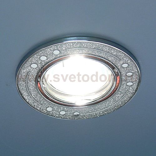 Точечный светильник Elektrostandard 615A SH SL (серебро блеск/хром)