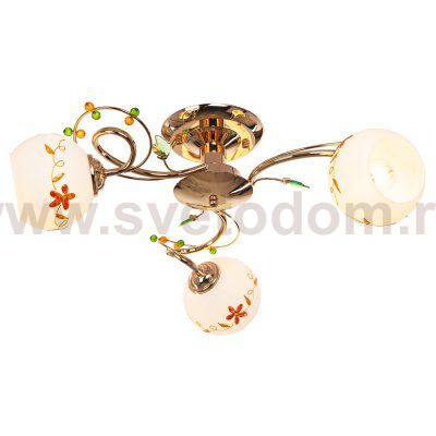 Потолочный светильник Экономсвет 6175/3C FGD WT