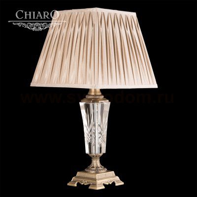 Настольная лампа Chiaro 619030301 Оделия