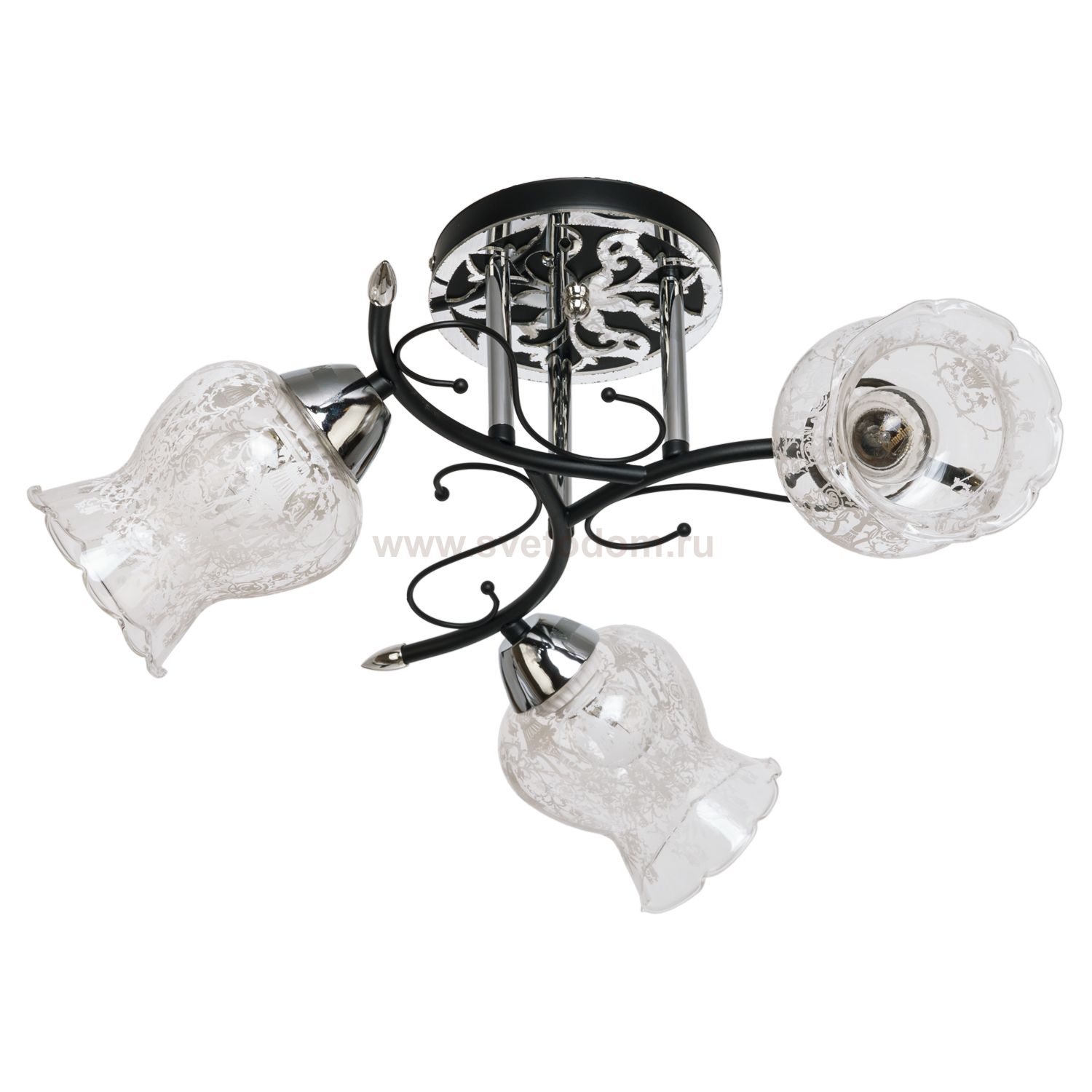 Люстра эконом Экономсвет 6195GK/3