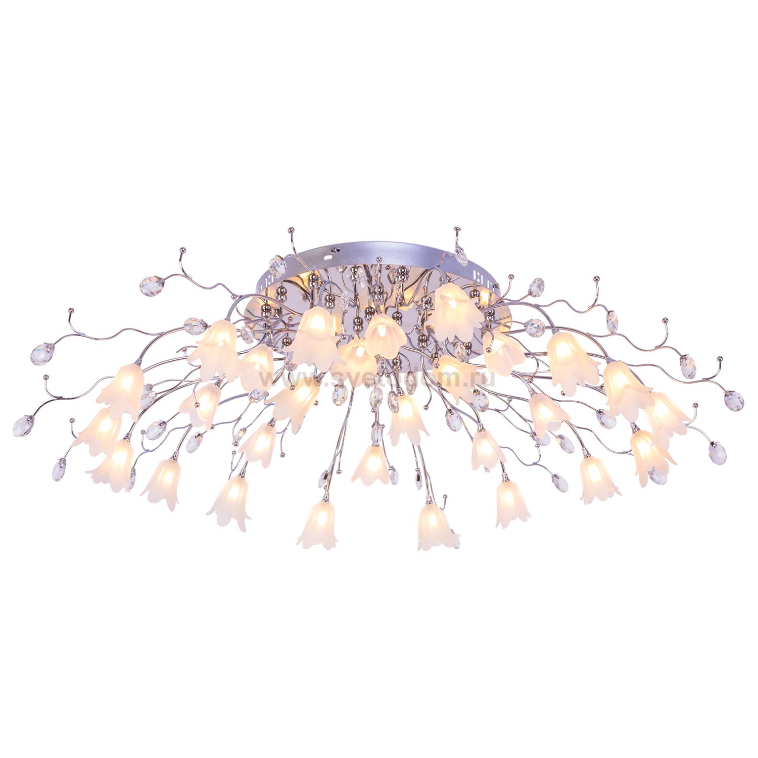 Люстра галогенная Экономсвет 621M/28CR RC