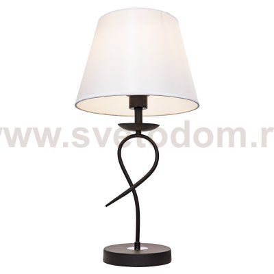 Настольная лампа Экономсвет 6244/1T BK WT