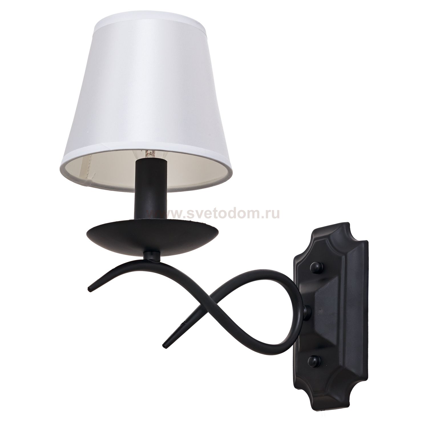 Светильник ЭкономСвет 6244/1wBK WT