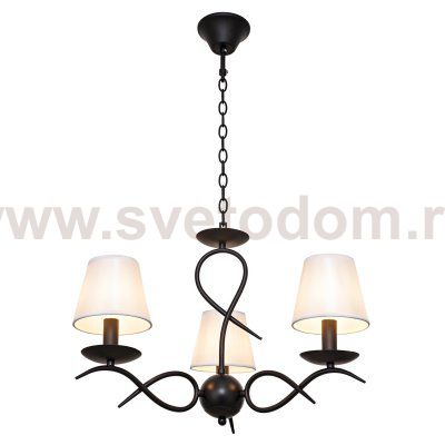 Светильник ЭкономСвет 6244/3BK WT