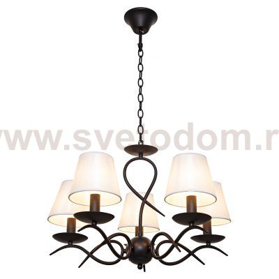 Люстра классическая Экономсвет 6244/5BK WT