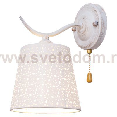 Светильник бра классическое Экономсвет 6247/1wWT WT