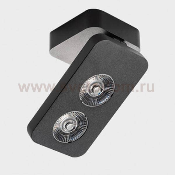 62AC21 черный светильник потолочный Italline