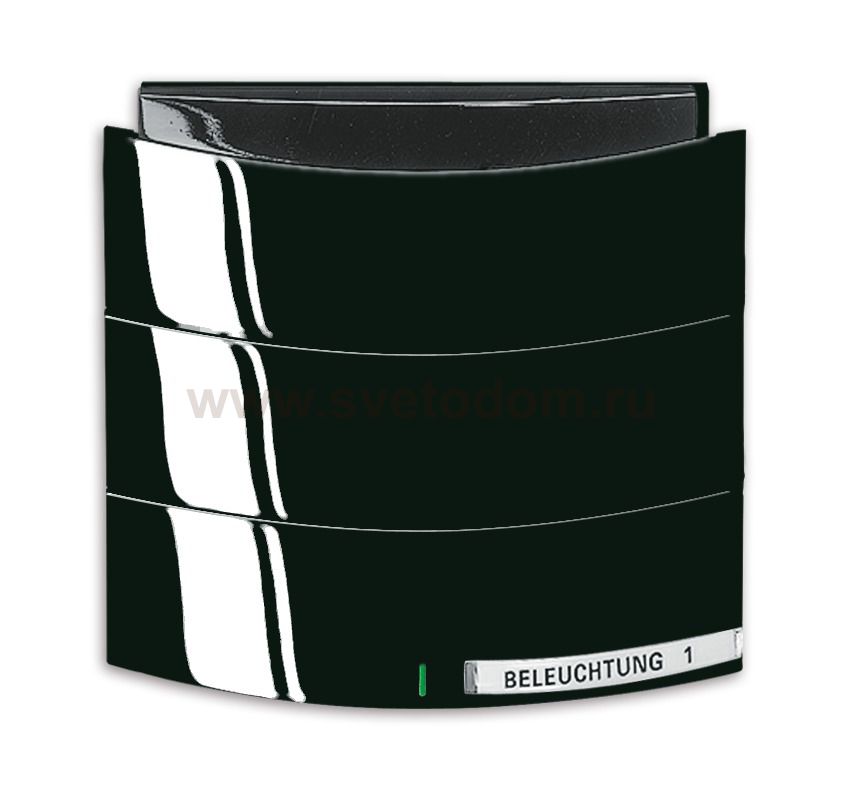 Сенсор 1-клавишный triton черный бриллиант 6300-0-0560