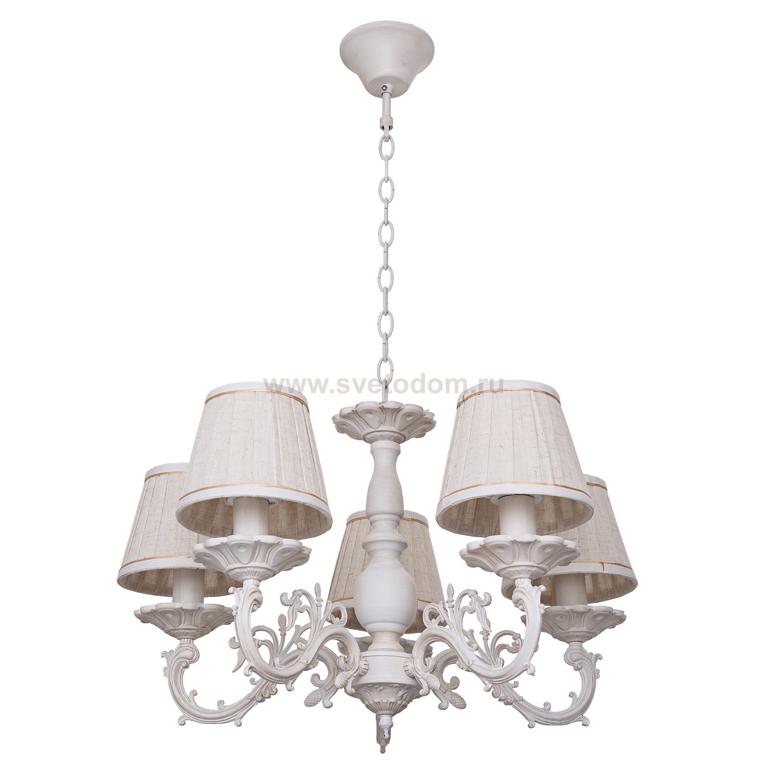 Люстра классическая Экономсвет 6302/5WG BEG