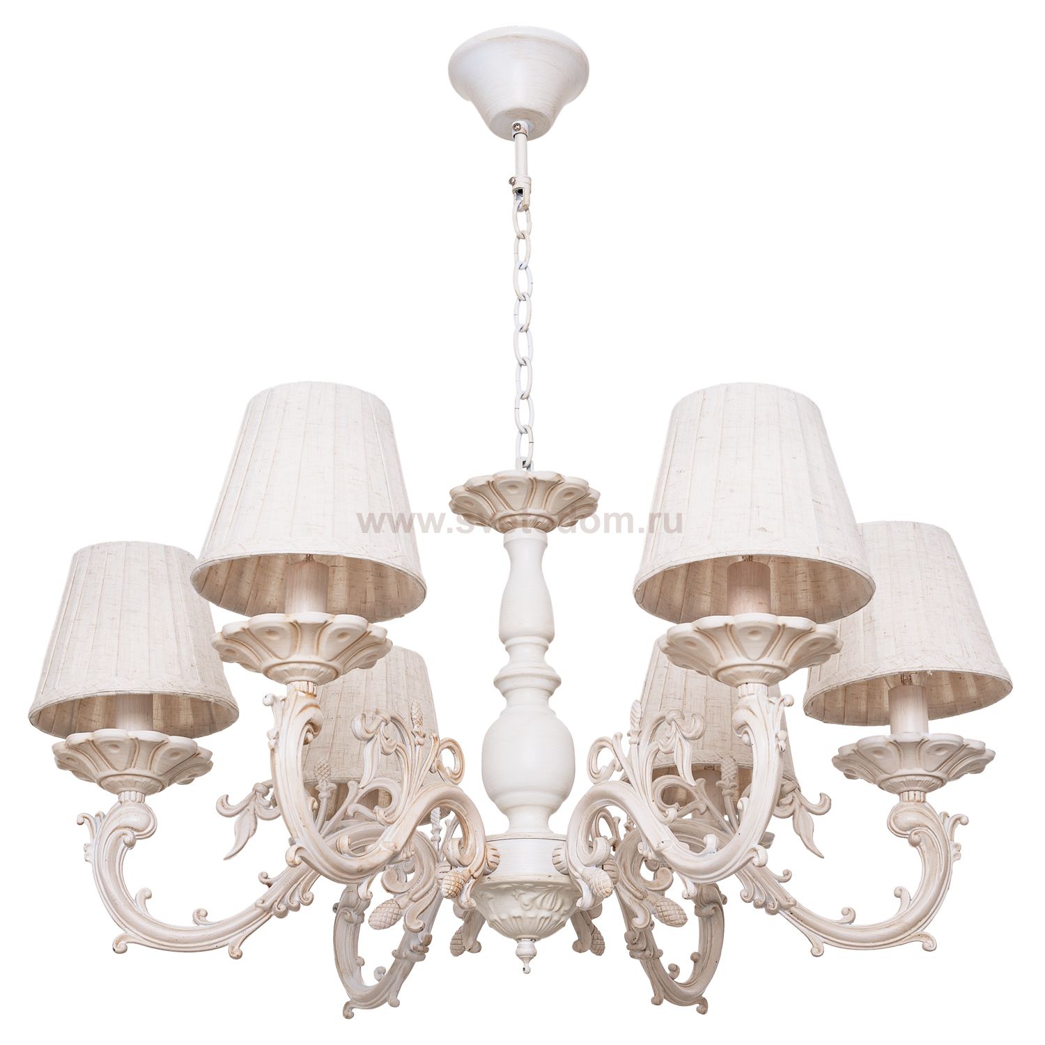 Люстра классическая Экономсвет 6302/6WG BEG