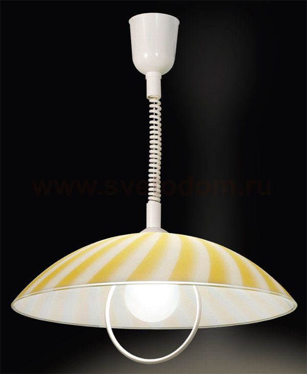 Светильник Сонекс П630 желтый Spirale ambra