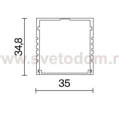 Профиль Led Strip 631008