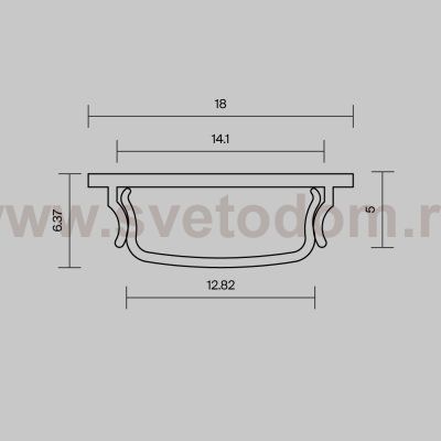 Профиль Led Strip 631016