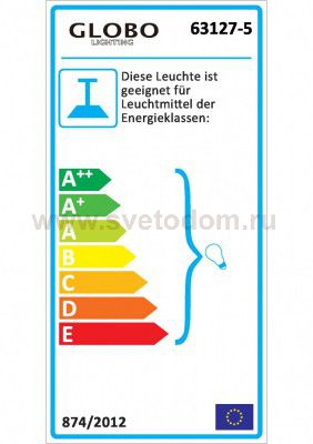 Люстра Globo 63127-5 Pinja