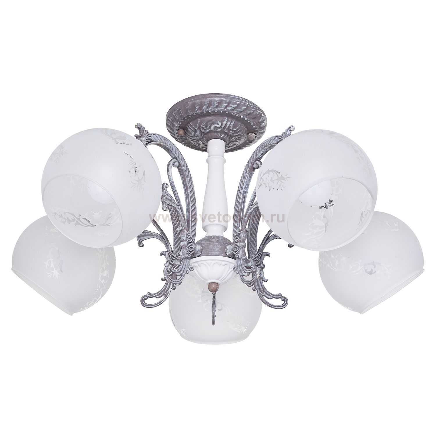 Люстра классическая Экономсвет 6319/5SW WT