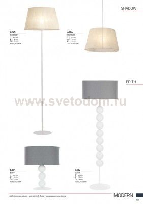 Торшер Nowodvorski EDITH M 6332