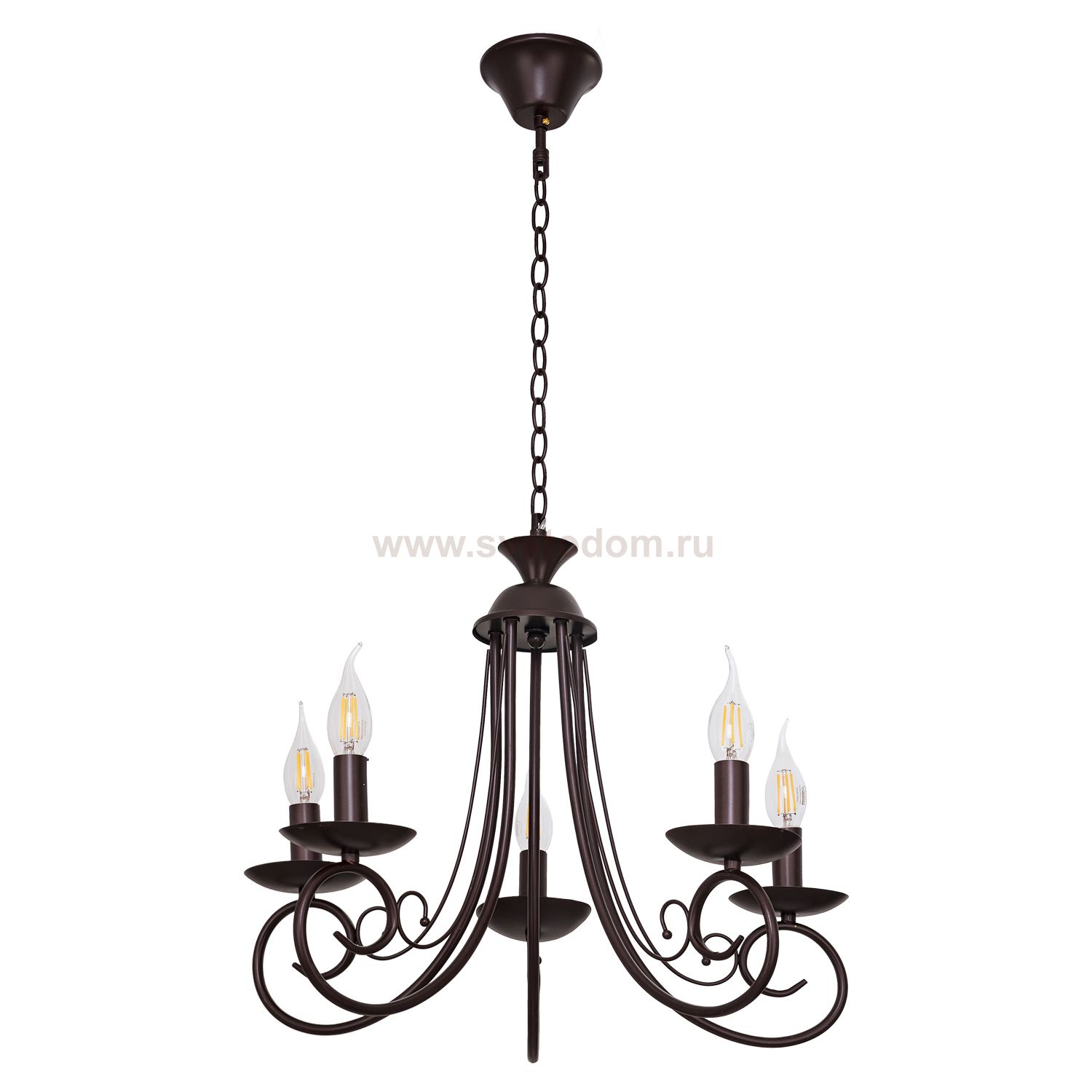 Люстра классическая Экономсвет 6334/5BR