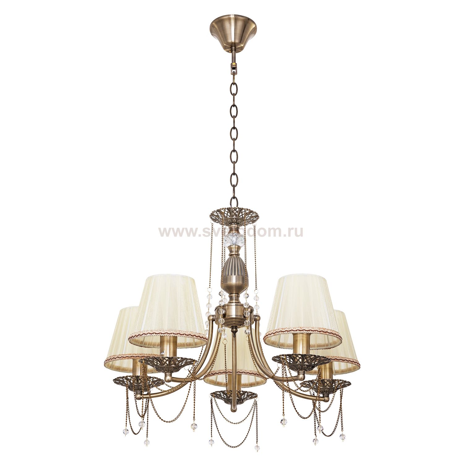 Светильник ЭкономСвет 6338/5AB BEG