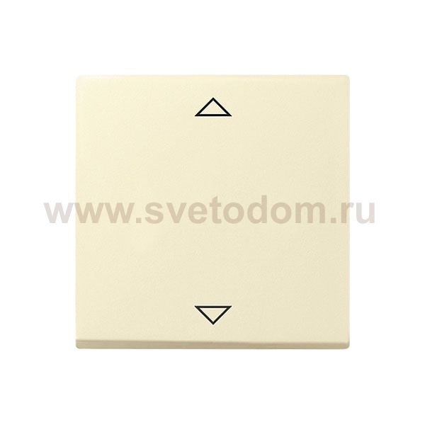 Gira S-55 Крем глянц Накладка жалюзийного выключателя (G63401)
