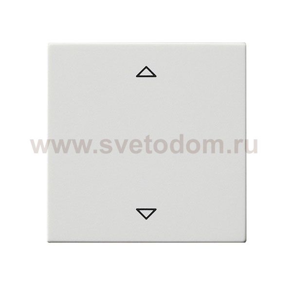 Gira S-55 Бел Накладка системы управления жалюзи Standard (G63427)