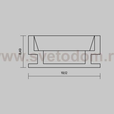 Профиль Led Strip 636007