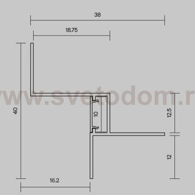 Профиль Led Strip 636024