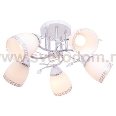 Потолочный светильник Экономсвет 636GM/5CR WT