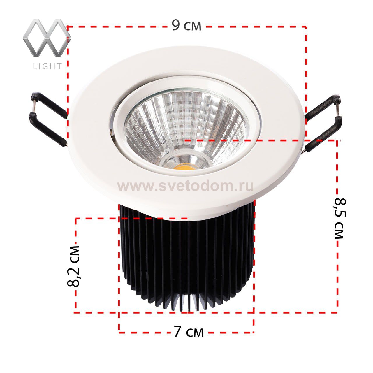 Светильник светодиодный Mw light 637013801 Круз