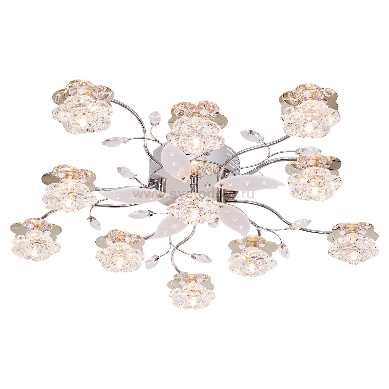 Потолочный светильник Экономсвет 6377/11CR RC RBLLED