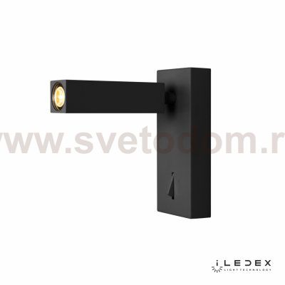 Настенный светильник iLedex Swag 6409 Черный