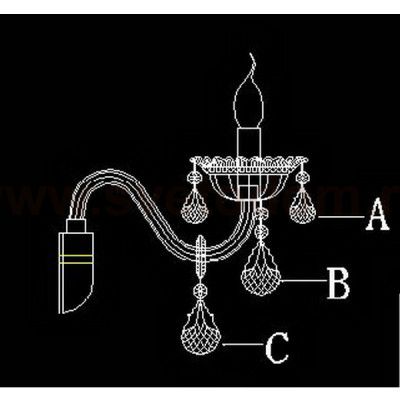 Светильник настенный Globo 64118-1W TEEJAY