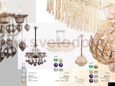 Люстра подвесная Globo 64124-6 EREBUS