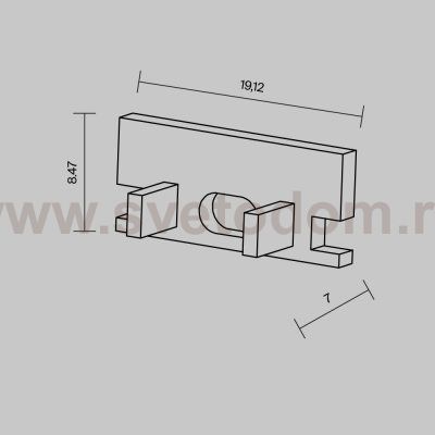 Комплектующие к светодиодной ленте Led Strip 642009