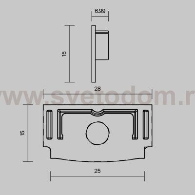 Комплектующие для профиля Led Strip 642013
