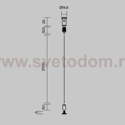 Комплектующие для профиля Led Strip 642045
