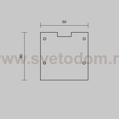 Комплектующие для профиля Led Strip 642046