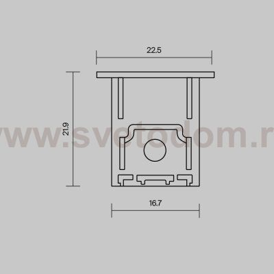 Комплектующие для профиля Led Strip 642051