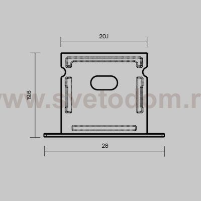 Комплектующие для профиля Led Strip 642070