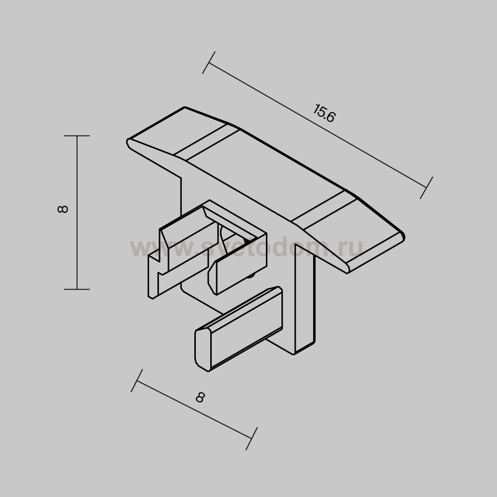 Комплектующие для профиля Led Strip 642084