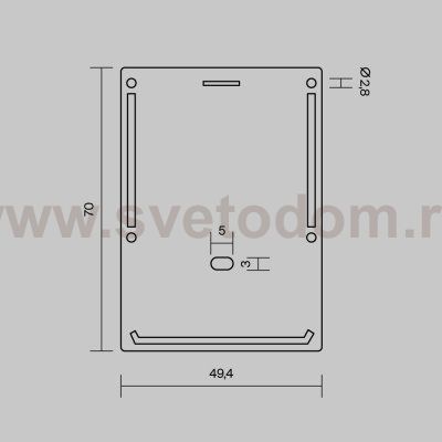 Комплектующие для профиля Led Strip 642095