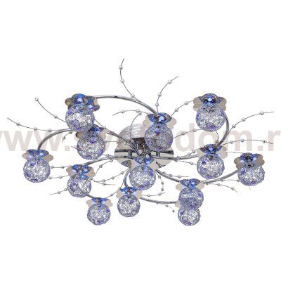 Потолочный светильник Экономсвет 6425/13CR RC WTBLLED