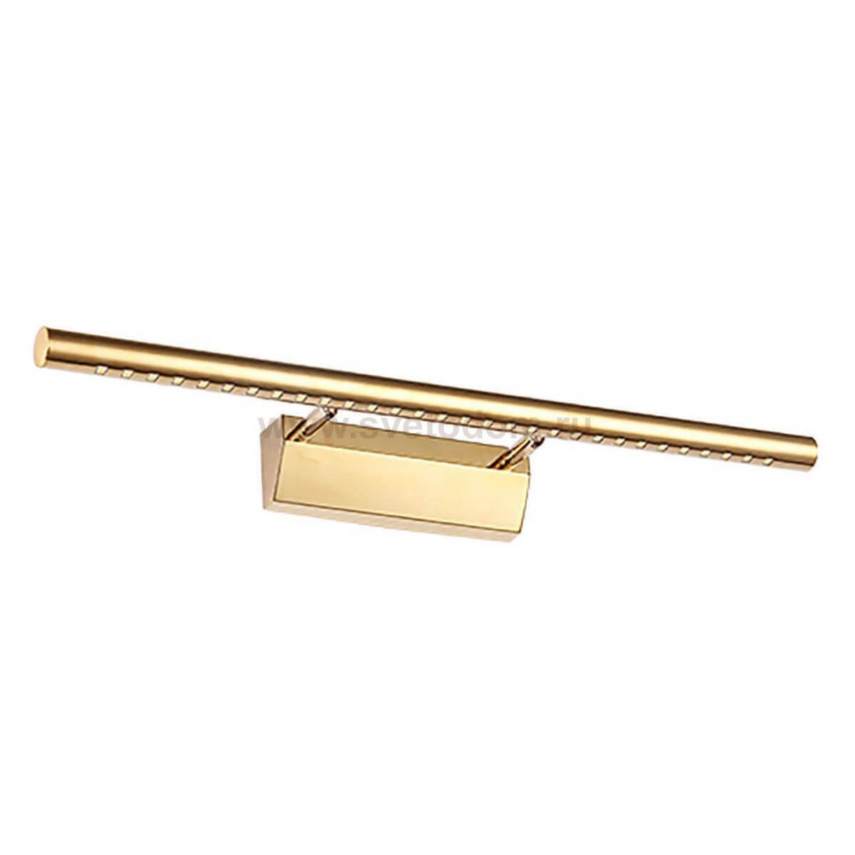 Подсветка ПРОЕКЦИЯ золото w40*10 h 5,5 Led 5W (4000K) Кнопка On/Off Kink light 6430-1,33 (уценка)